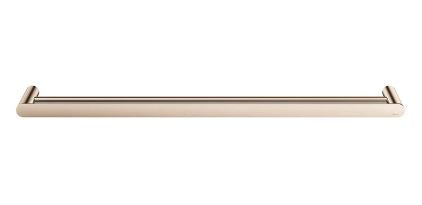 Meir Curvae Double Towel Rail 800mm Champagne