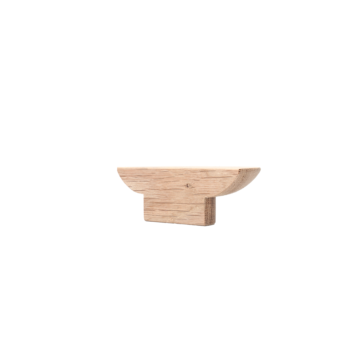 Momo Daintree Half Round 100mm in Raw American Oak - view 2
