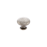 Momo Duke Round Knob 31mm in Antique Silver