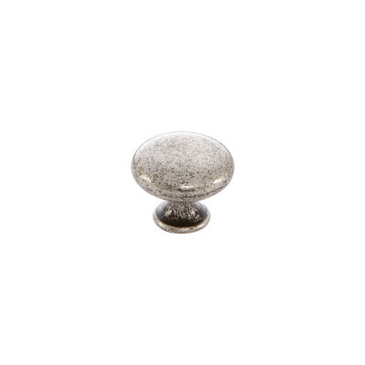 Momo Duke Round Knob 31mm in Antique Silver