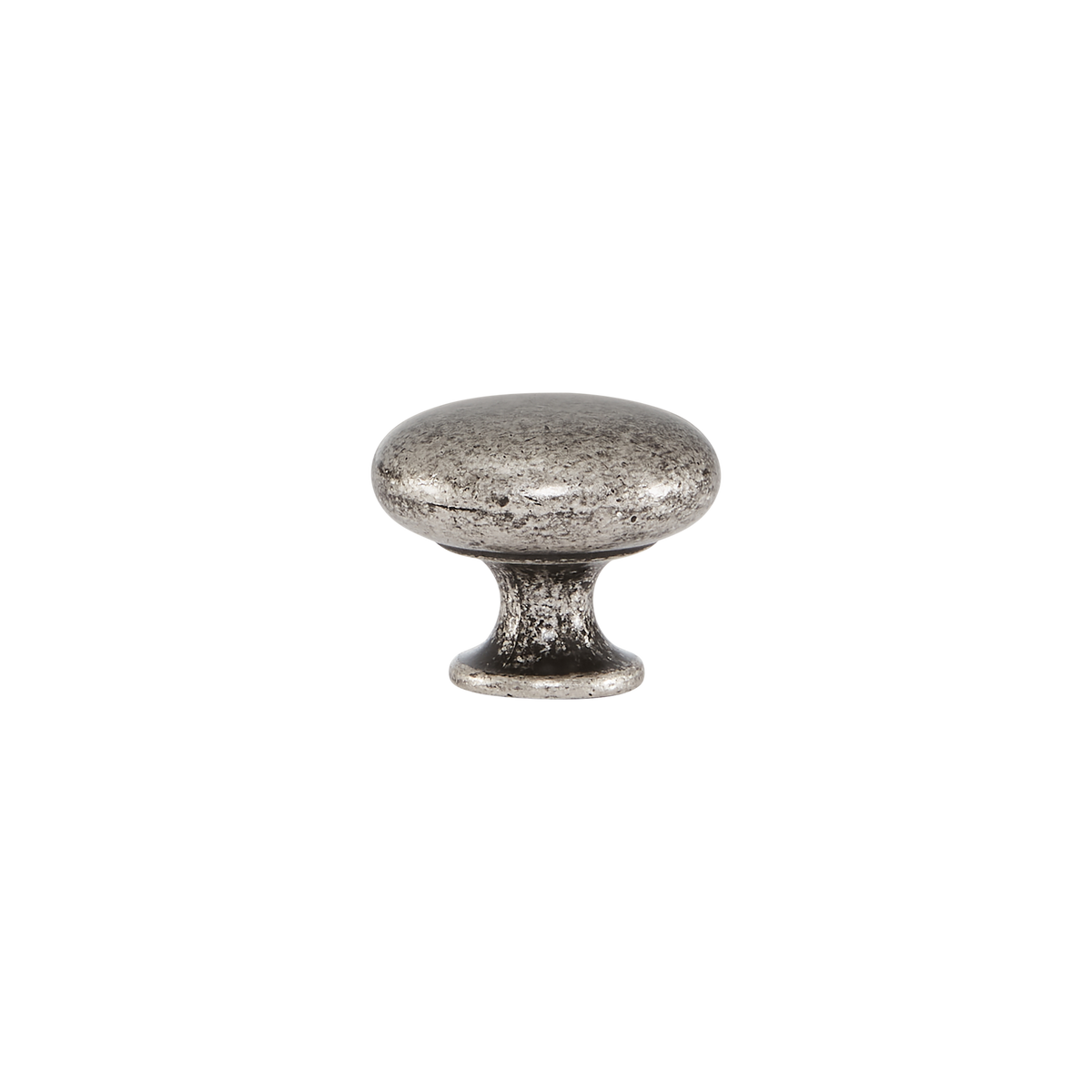 Momo Duke Round Knob 31mm in Antique Silver - view 2