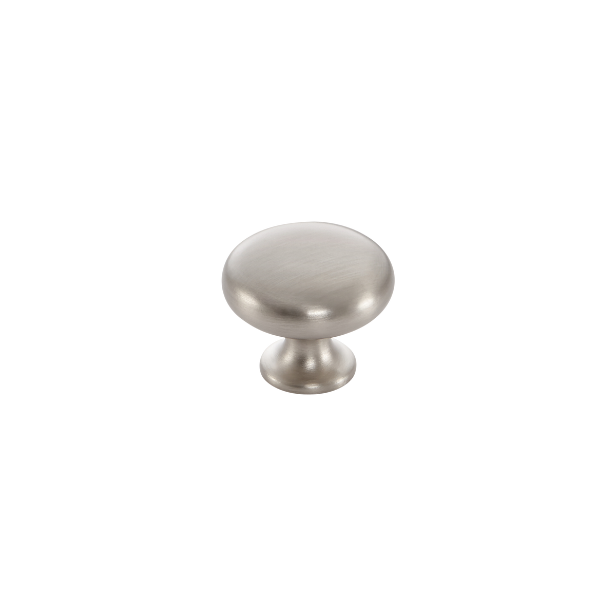 Momo Duke Round Knob 31mm in Brushed Nickel