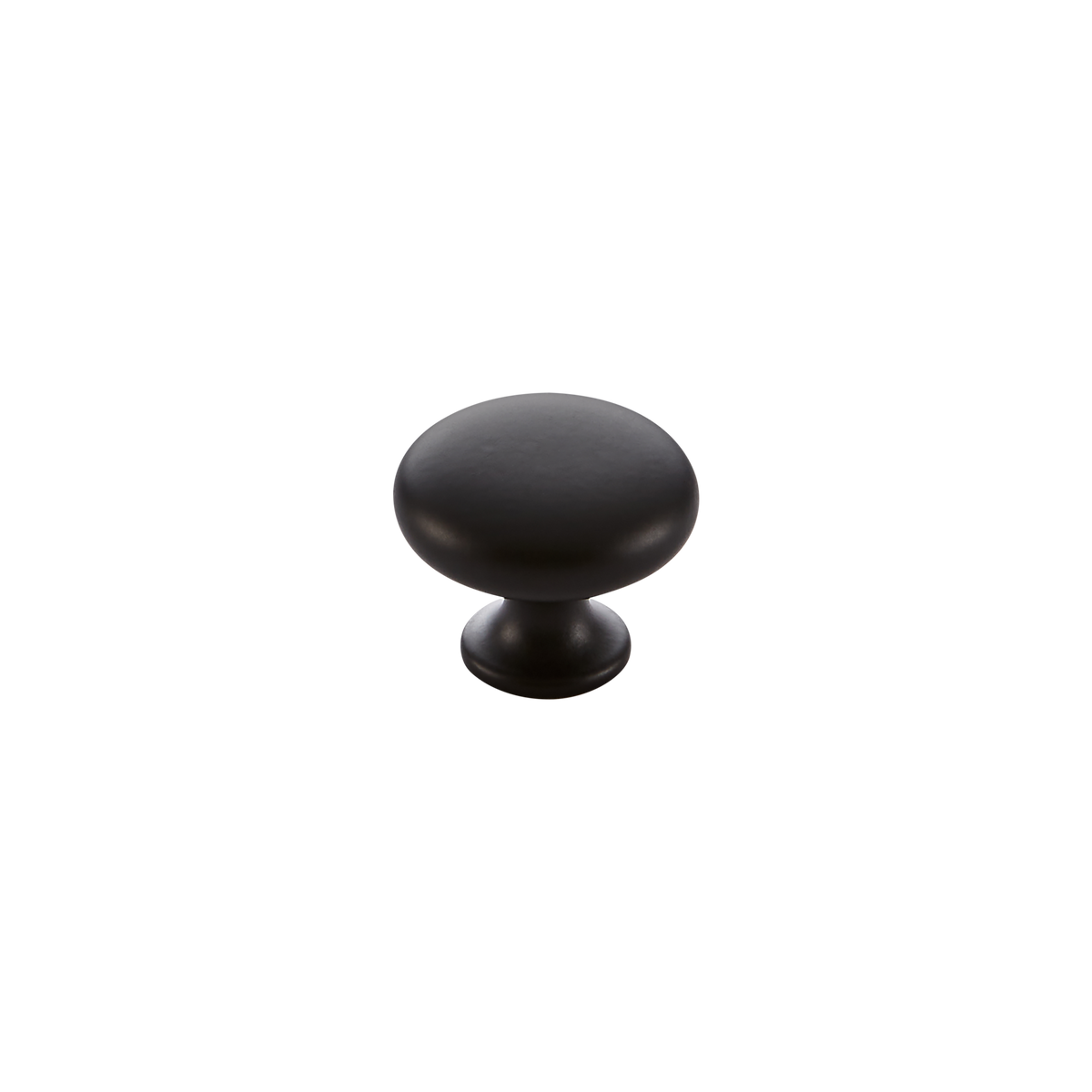 Momo Duke Round Knob 31mm in Matt Black