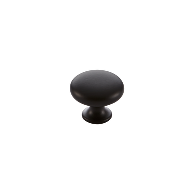 Momo Duke Round Knob 31mm in Matt Black