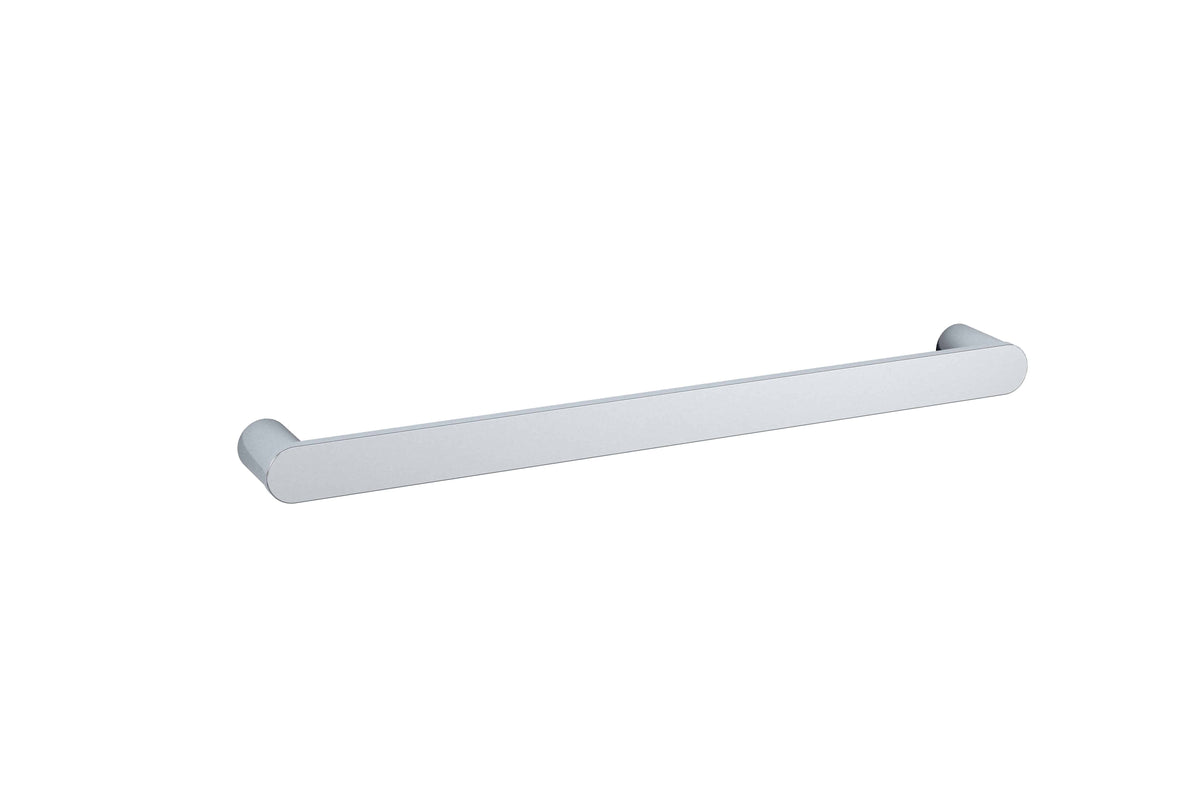 Thermogroup Thermorail 12V Flat Pill Single Bar Heated Towel Rail Polished Stainless Steel
