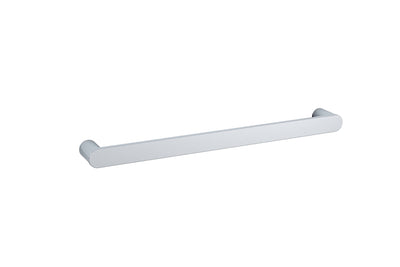Thermogroup Thermorail 12V Flat Pill Single Bar Heated Towel Rail Polished Stainless Steel