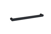 Thermogroup Thermorail 12V Flat Pill Single Bar Heated Towel Rail Matt Black