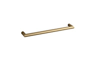Thermogroup Thermorail 12V Round Single Bar Heated Towel Rail Brushed Brass