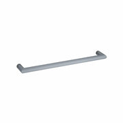 Thermogroup Thermorail 12V Round Single Bar Heated Towel Rail Gun Metal
