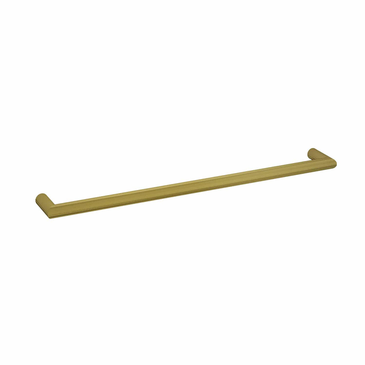 Thermogroup Thermorail 12V Round Single Bar Heated Towel Rail Brushed Gold