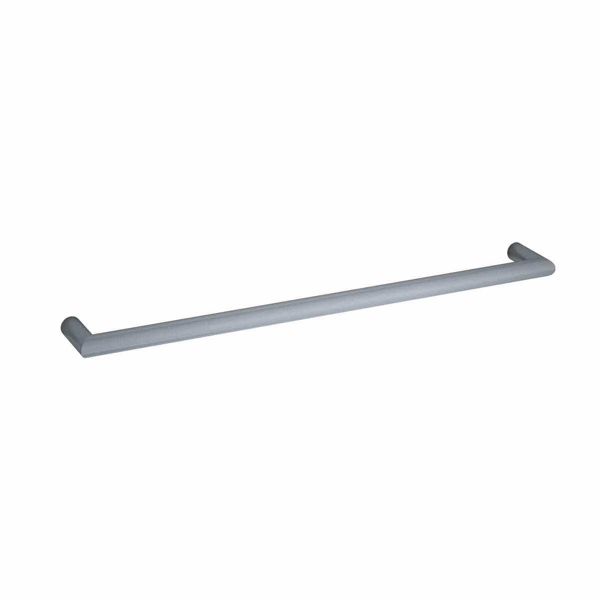 Thermogroup Thermorail 12V Round Single Bar Heated Towel Rail Gun Metal