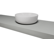 Timberline Allure Dimple Matte White Basin