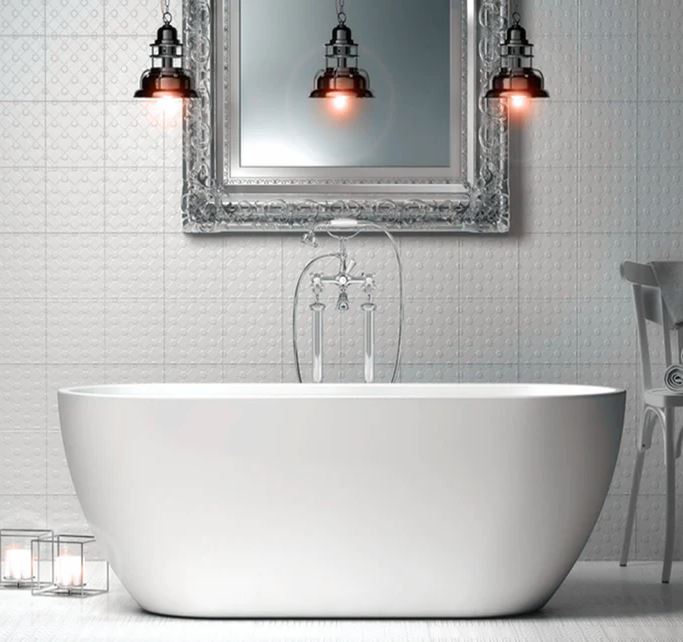 Cassa Design 1700mm Egg Shape Freestanding Bath
