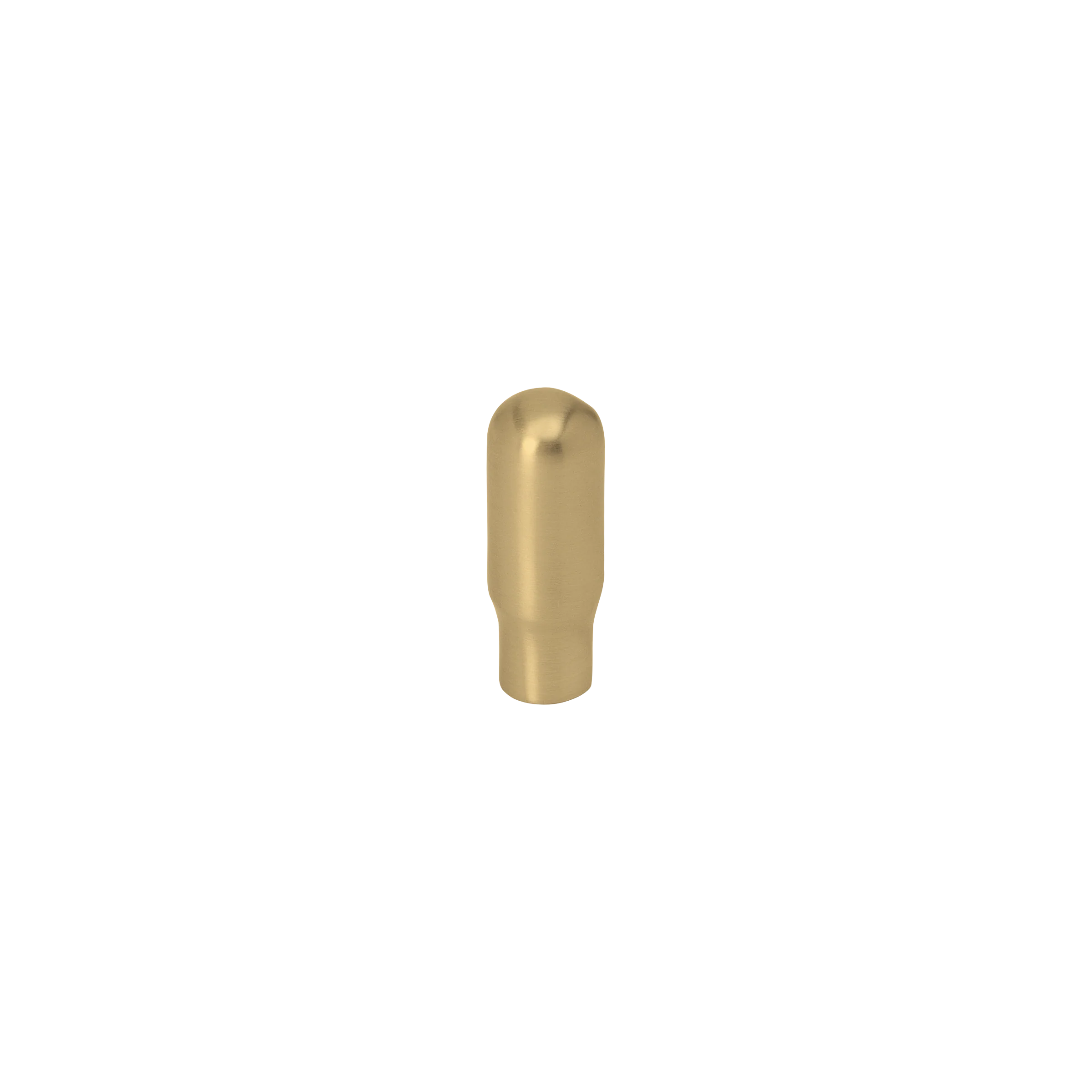 Momo Handles Elba Cylinder Knob 12mm in Brushed Satin Brass