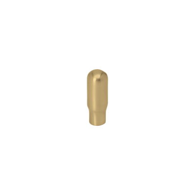 Momo Handles Elba Cylinder Knob 12mm in Brushed Satin Brass