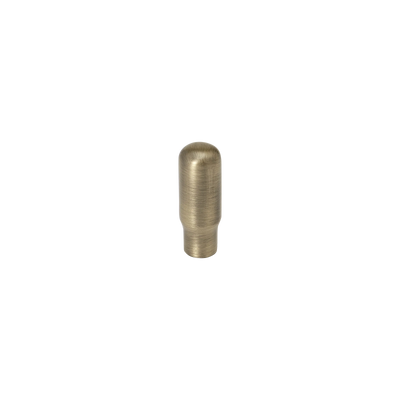 Momo Handles Elba Cylinder Knob 12mm in Dark Brushed Brass