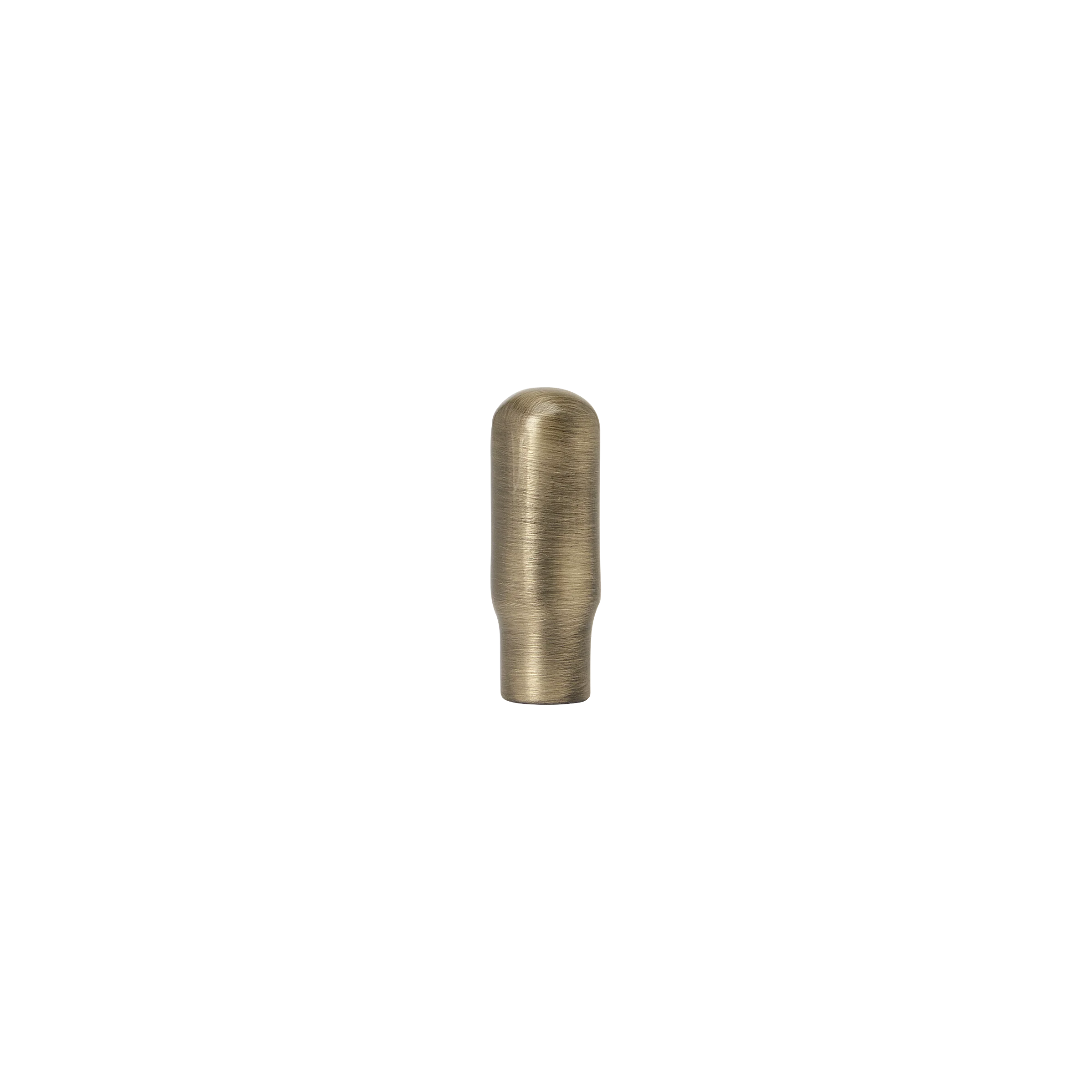 Momo Handles Elba Cylinder Knob 12mm in Dark Brushed Brass