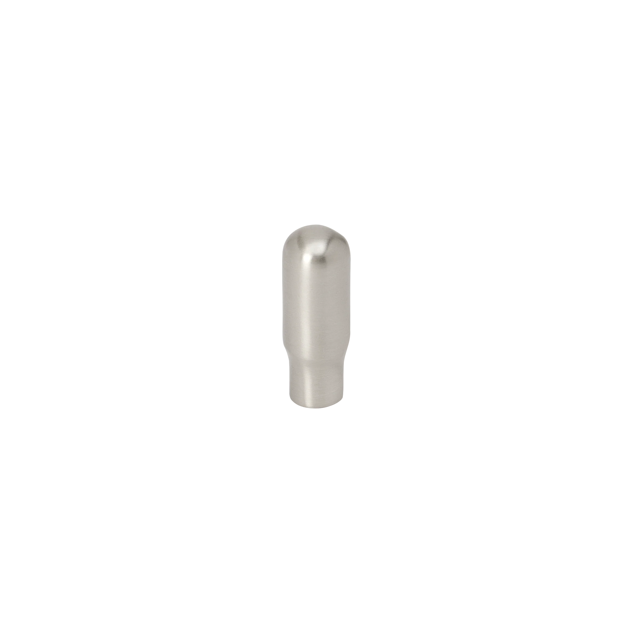 Momo Handles Elba Cylinder Knob 12mm in Dull Brushed Nickel