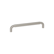 Momo Handles Elba D Handle 160mm in Dull Brushed Nickel