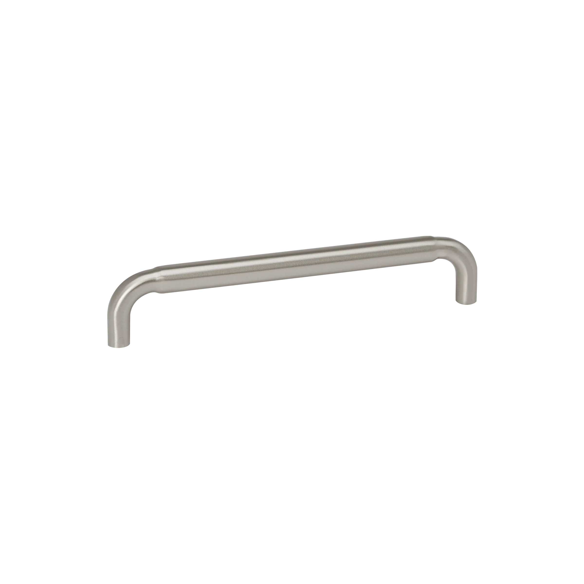 Momo Handles Elba D Handle 160mm in Dull Brushed Nickel