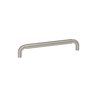 Momo Handles Elba D Handle 160mm in Dull Brushed Nickel