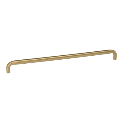 Momo Handles Elba D Handle 320mm in Brushed Satin Brass