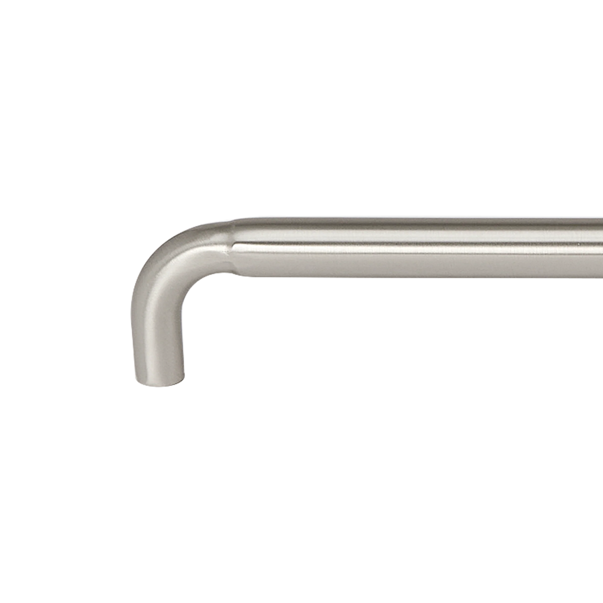 Momo Handles Elba Appliance Pull 416mm in Dark Bull Brushed Nickel