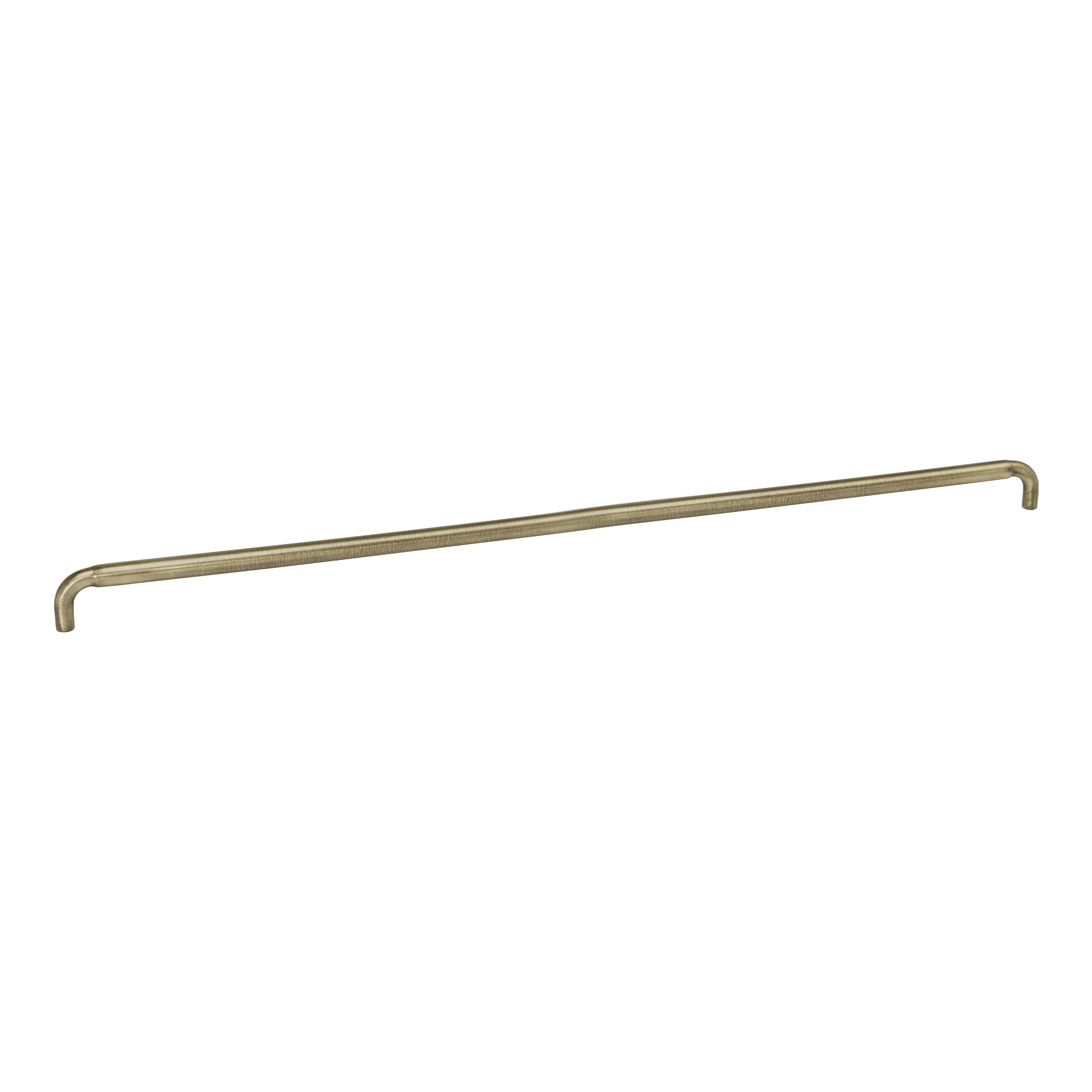 Momo Handles Elba D Handle 608mm in Dark Brushed Brass