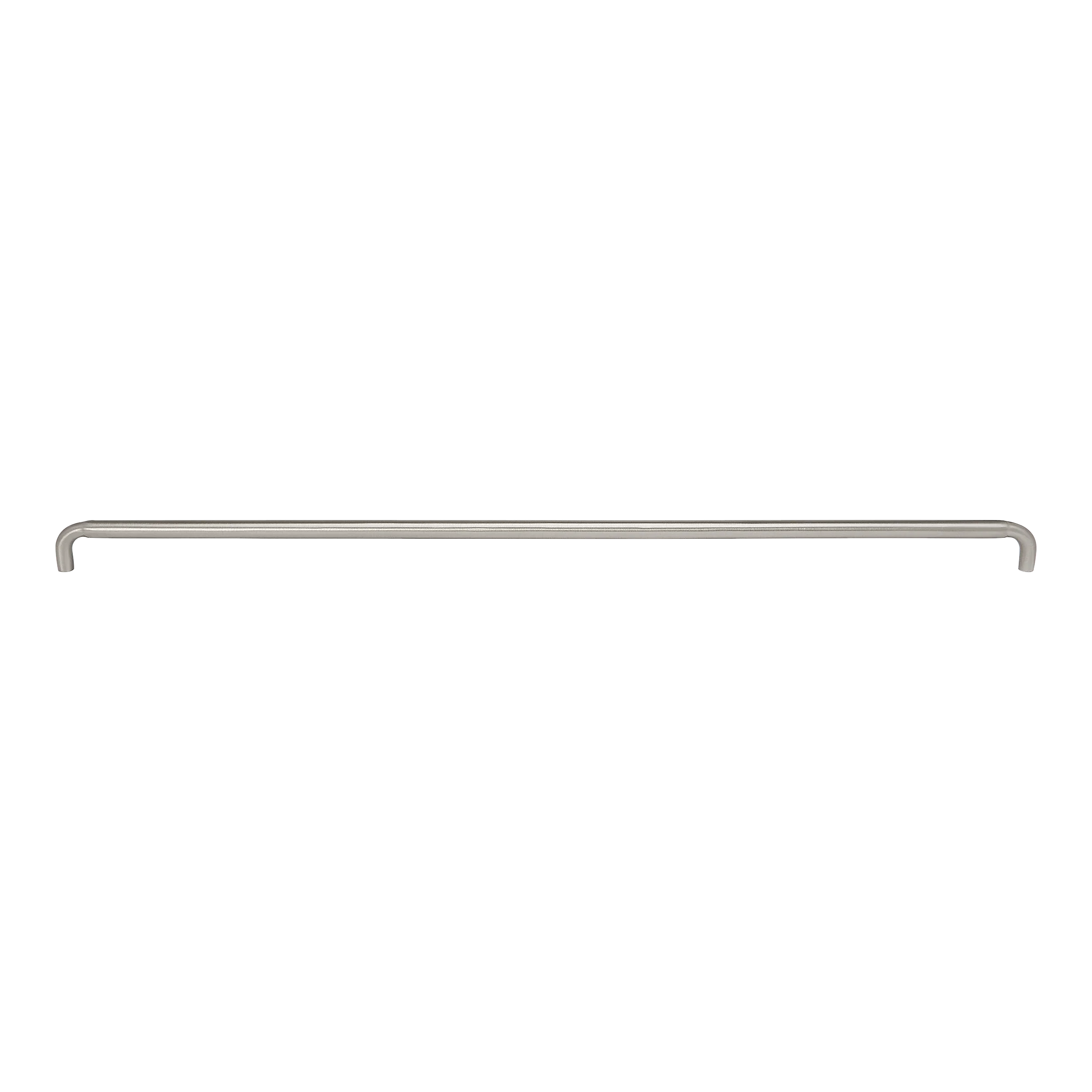 Momo Handles Elba D Handle 608mm in Dull Brushed Nickel