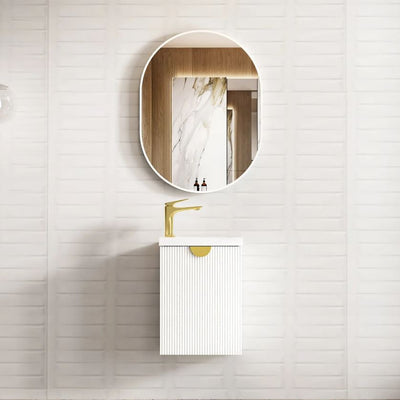 Otti Mini Ensuite 400 Vanity Matte White
