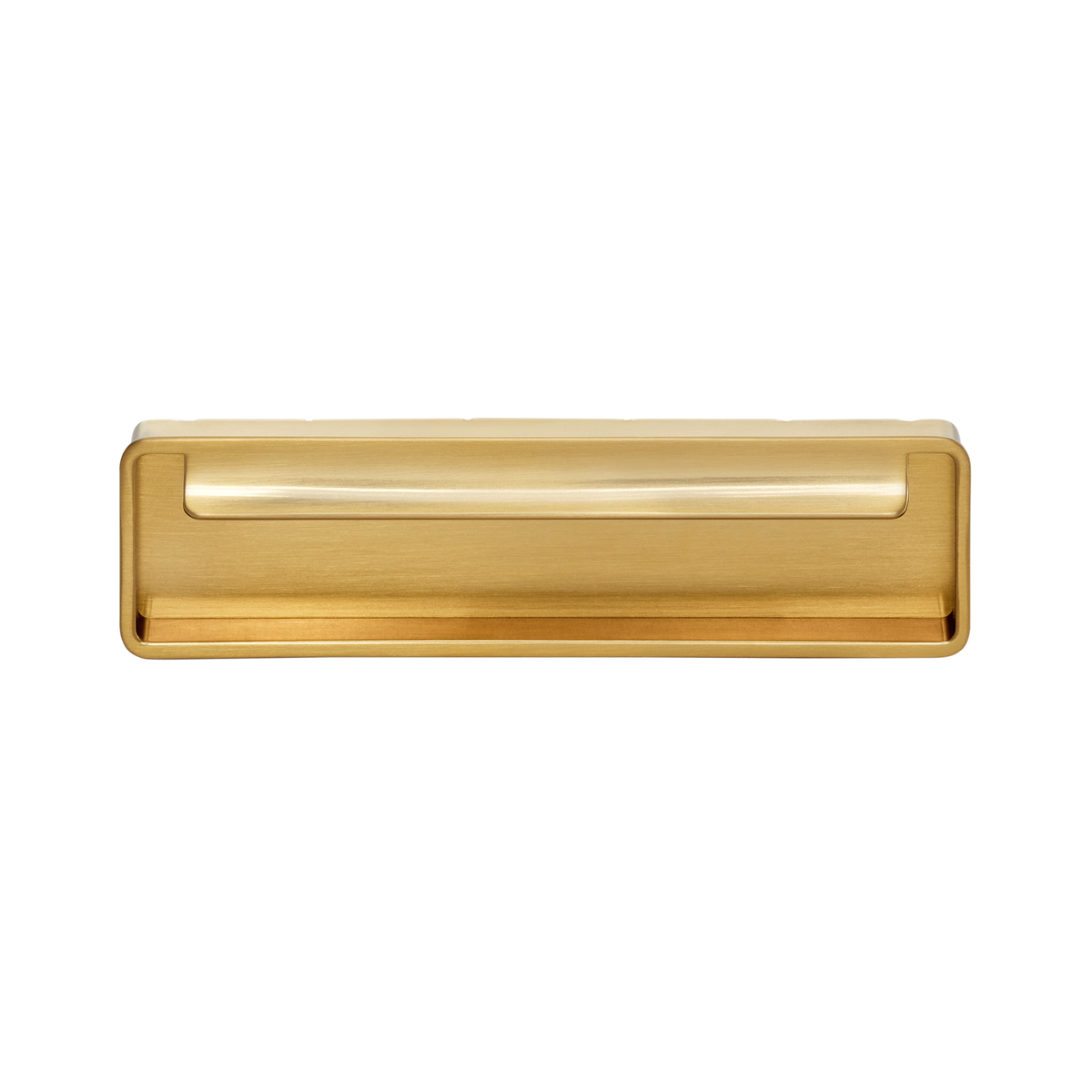 Momo Fold Flush Pull 128mm in Brushed Gold - view 2