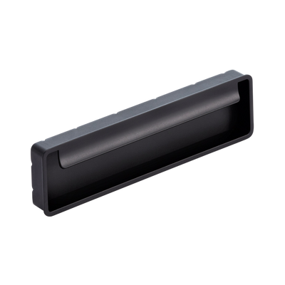 Momo Fold Flush Pull 128mm in Matt Black