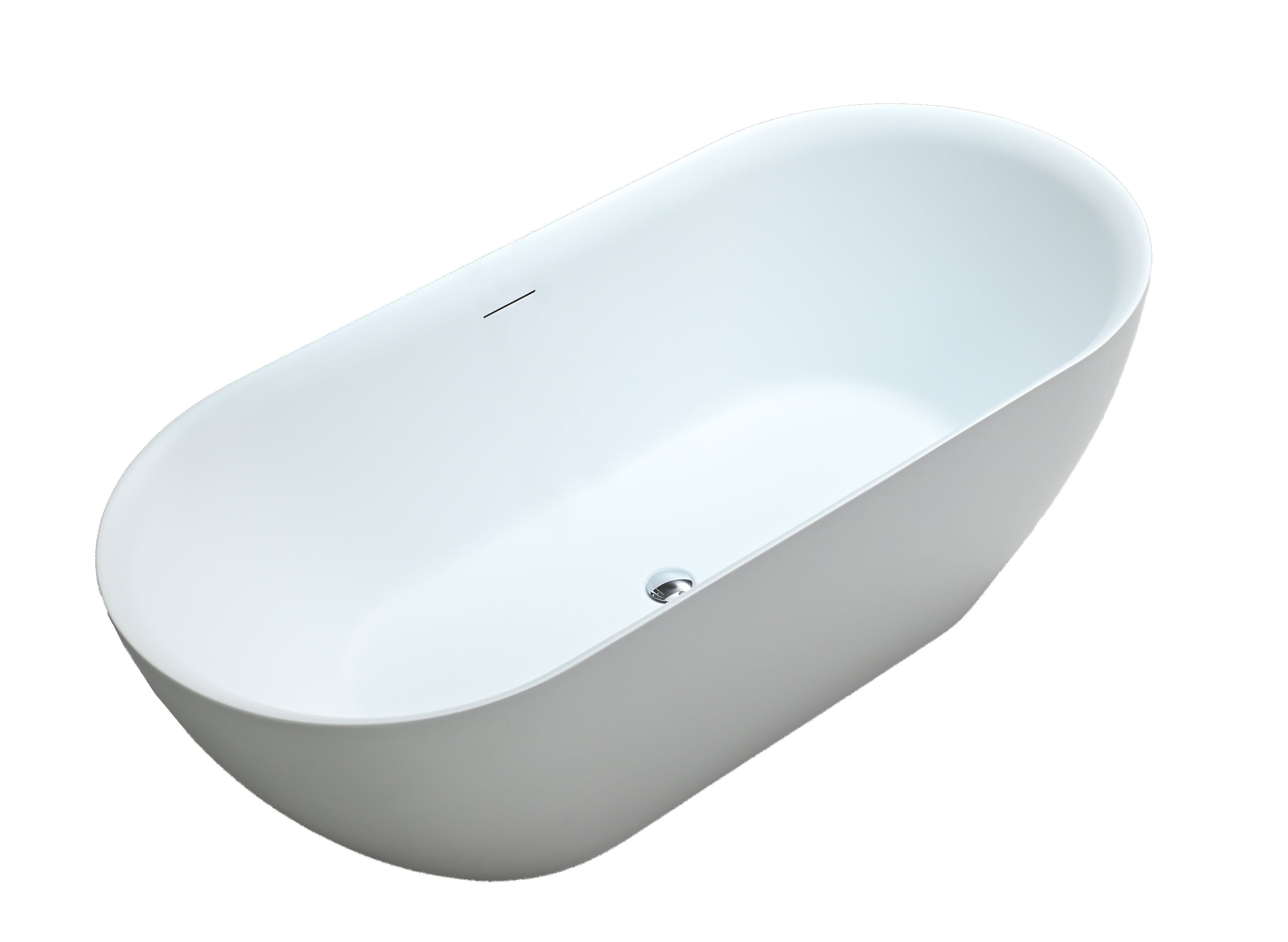Mimi 10 1680 Matte White Acrylic Free Standing Bath