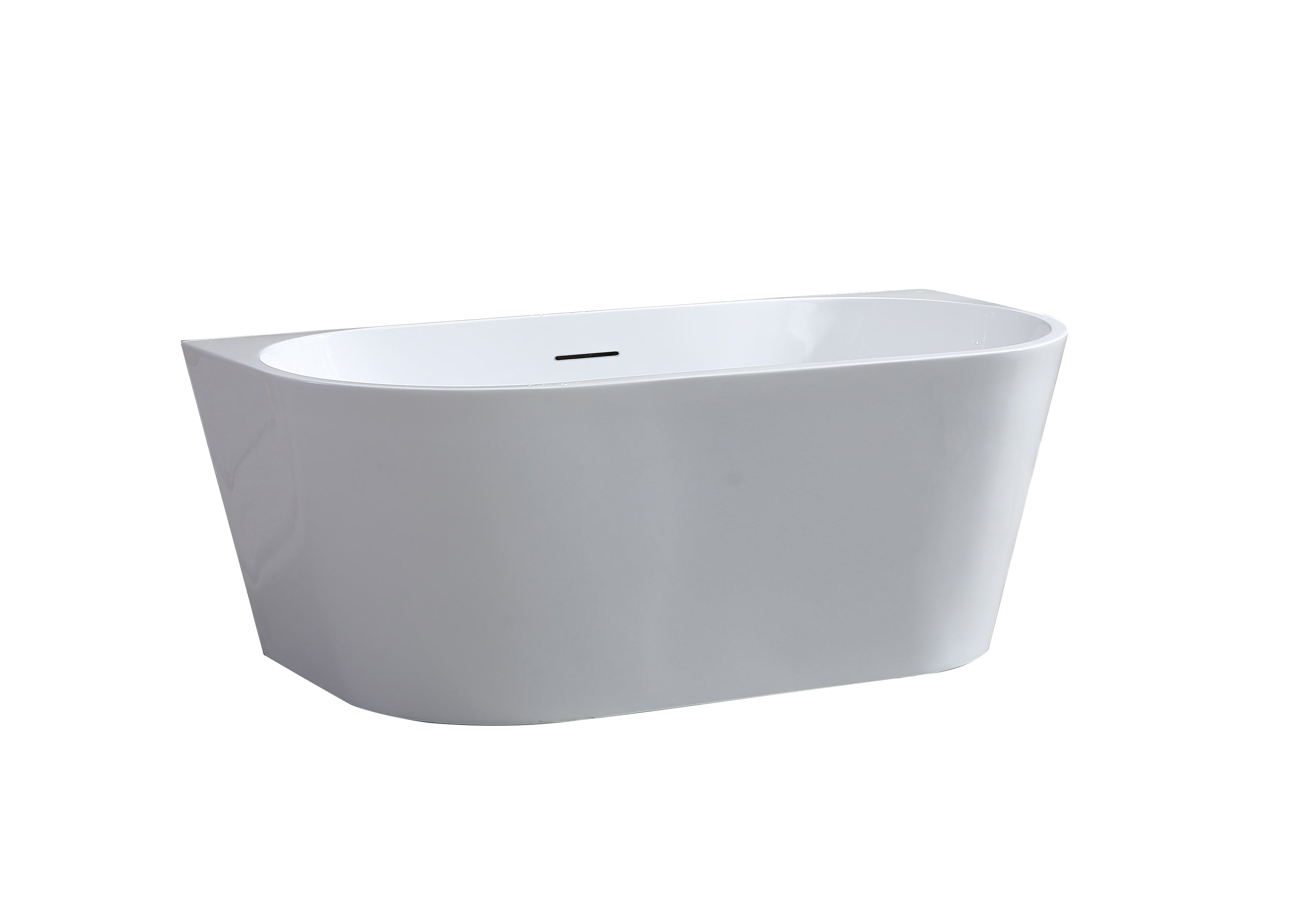 Mimi 1500mm Back To Wall Bath Matte White