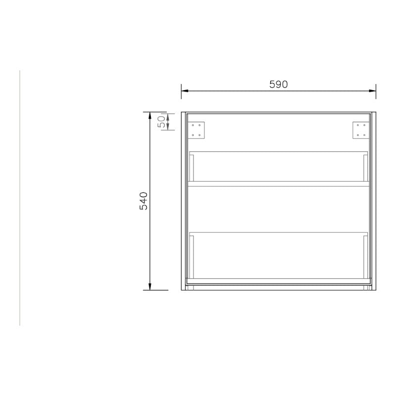 Fifth Avenue Carnegie Wall Hung Vanity
