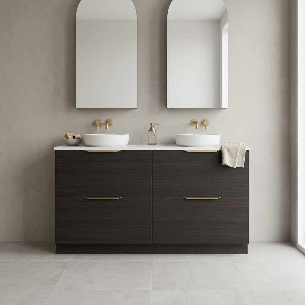 Fifth Avenue Celeste Duo Freestanding Vanity