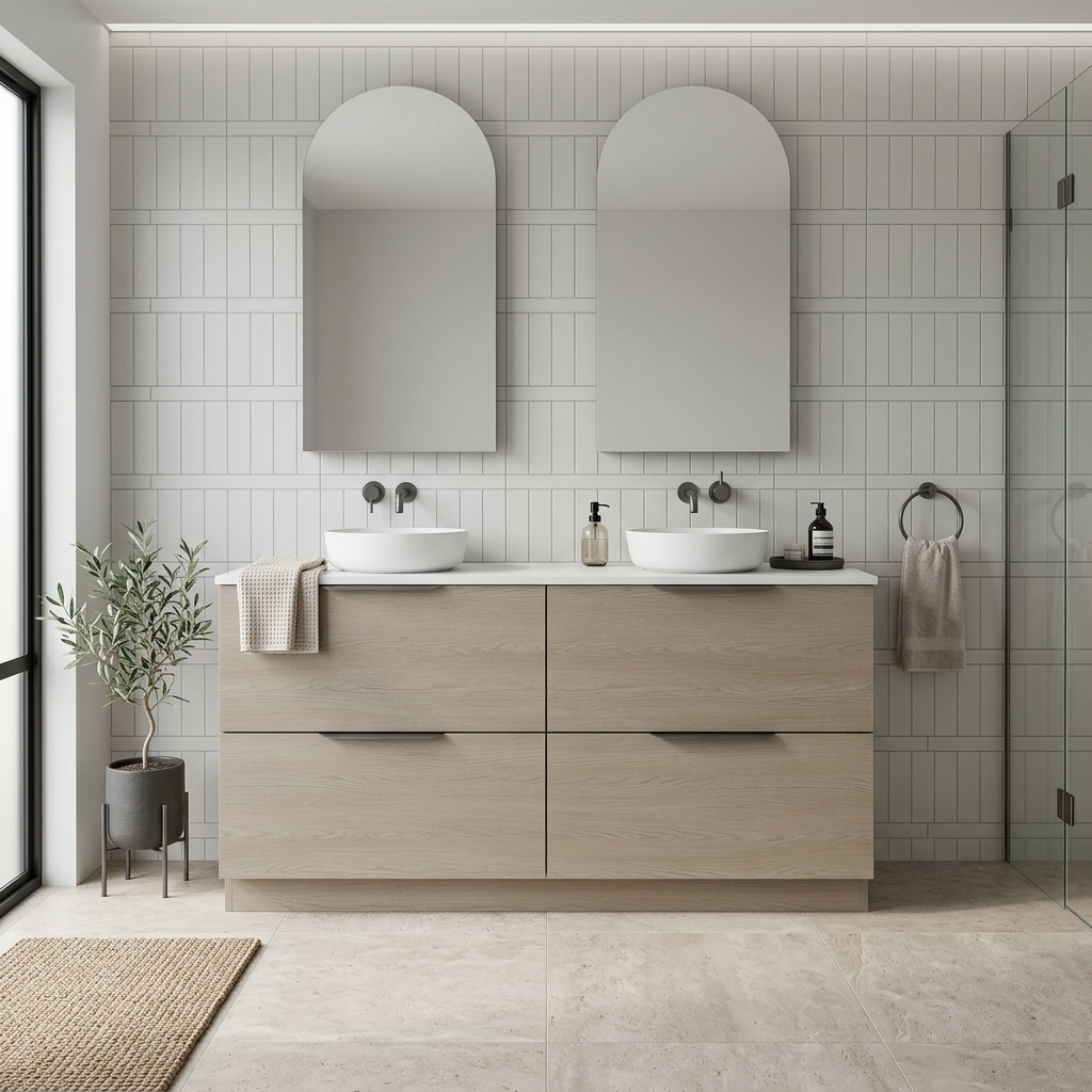 Fifth Avenue Celeste Duo Freestanding Vanity