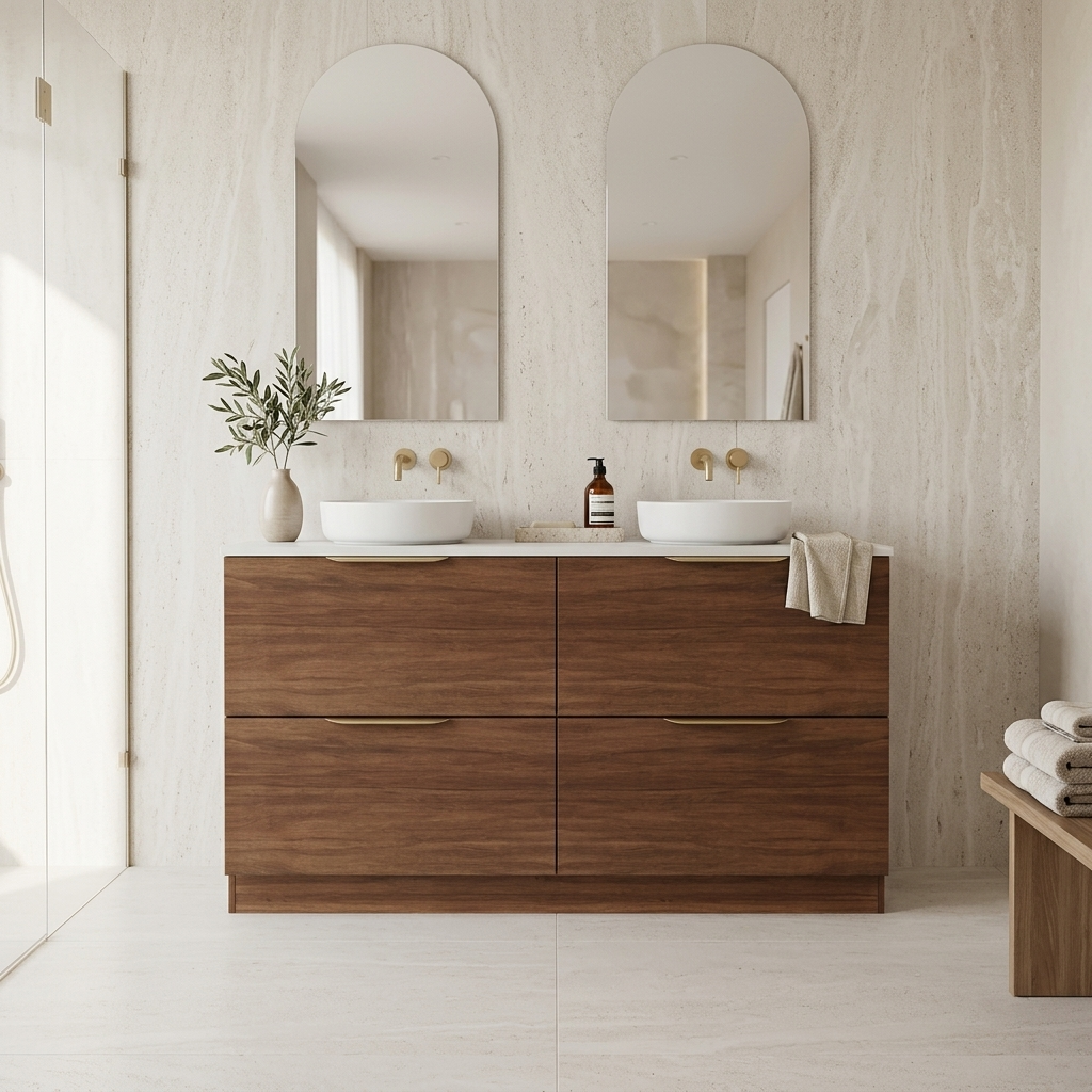 Fifth Avenue Celeste Duo Freestanding Vanity