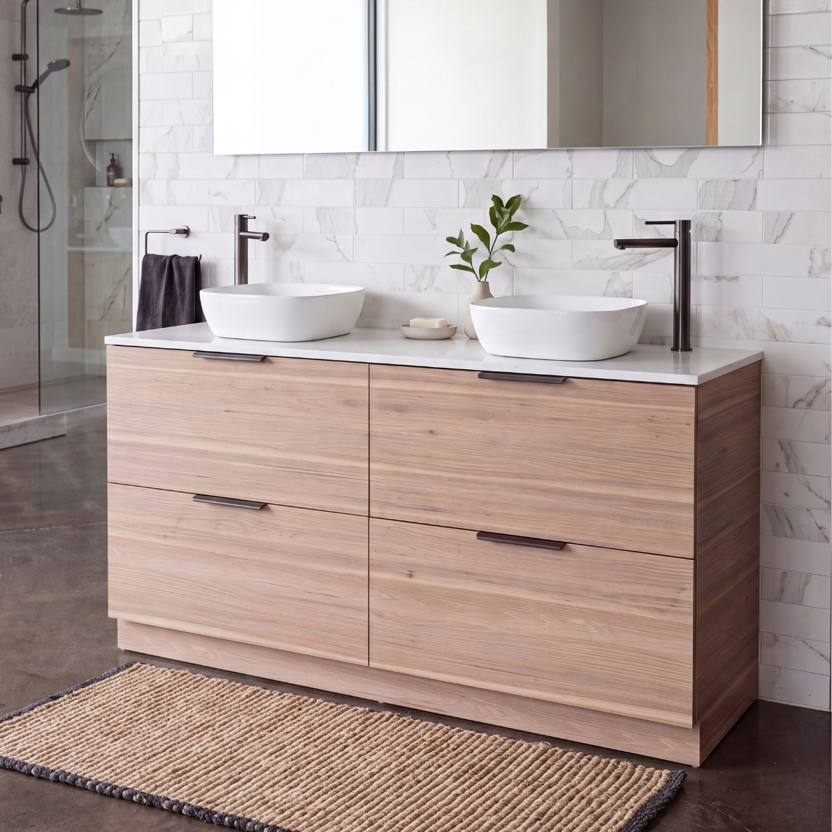 Fifth Avenue Celeste Duo Freestanding Vanity