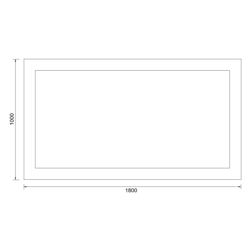 Fifth Avenue Kobe Timber Framed Mirror