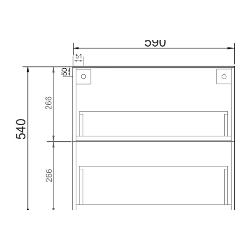 Fifth Avenue Odesa Wall Hung Vanity