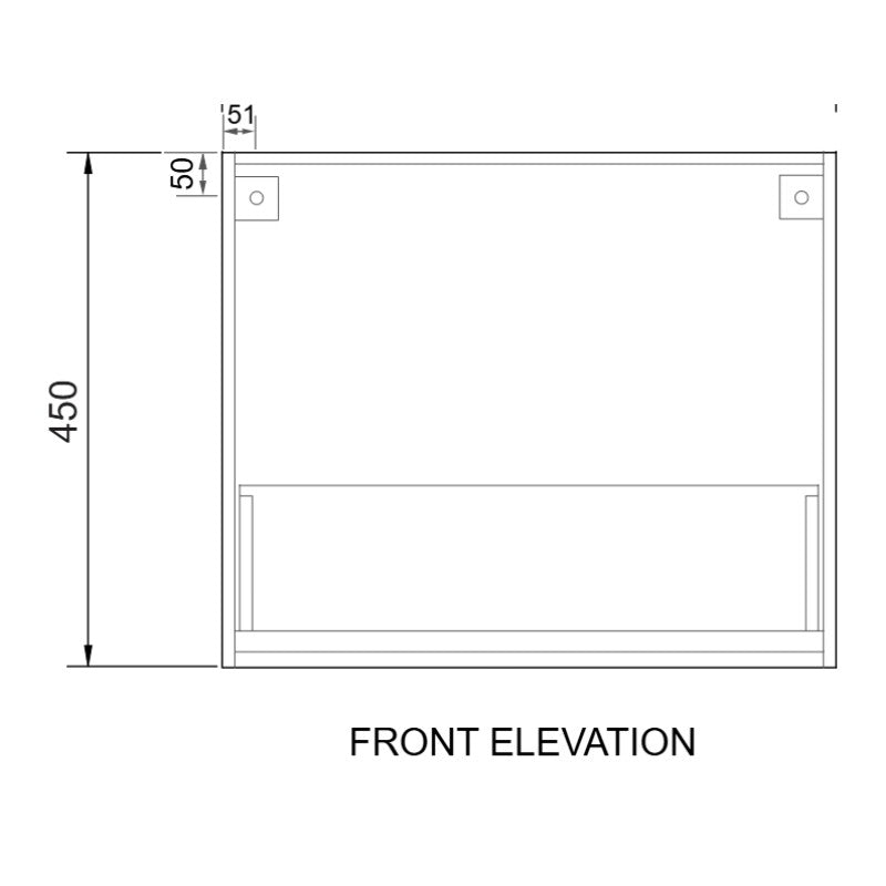 Fifth Avenue Zoe Wall Hung Vanity