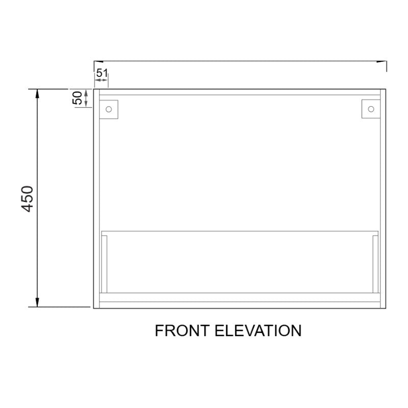 Fifth Avenue Zoe Wall Hung Vanity