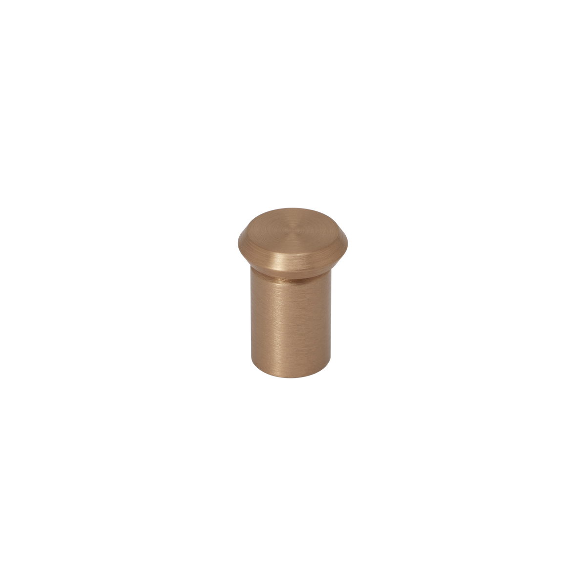 Momo Fase Knob 23mm in Brushed Dark Brass