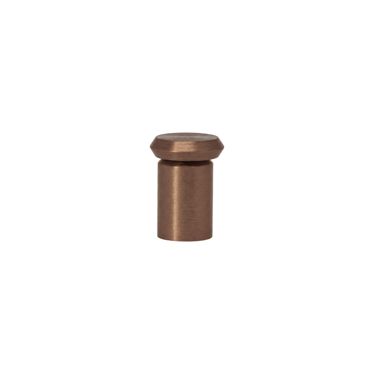 Momo Fase Knob 23mm in Brushed Bronze - view 2