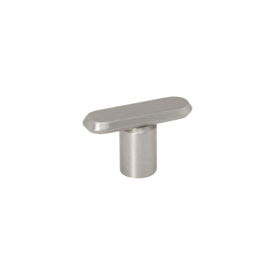 Momo Fase T Knob 52mm in Brushed Nickel