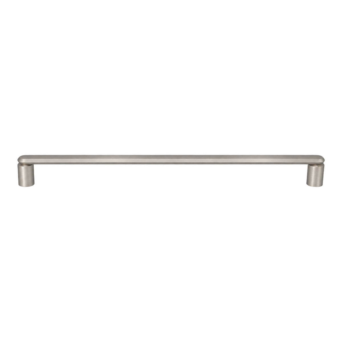 Momo Fase Big D Handle 480mm in Brushed Nickel - view 2