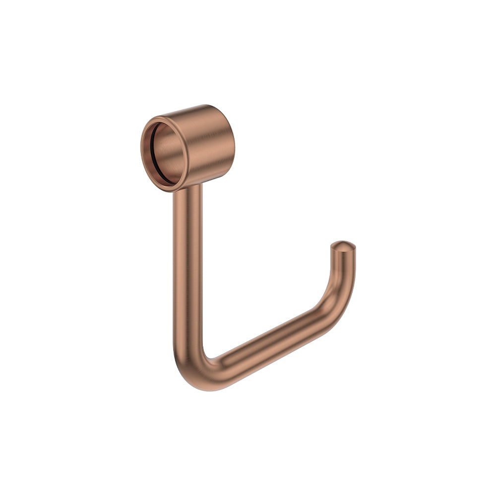 Fienza Care Roll Holder for Grab Rail Brushed Copper