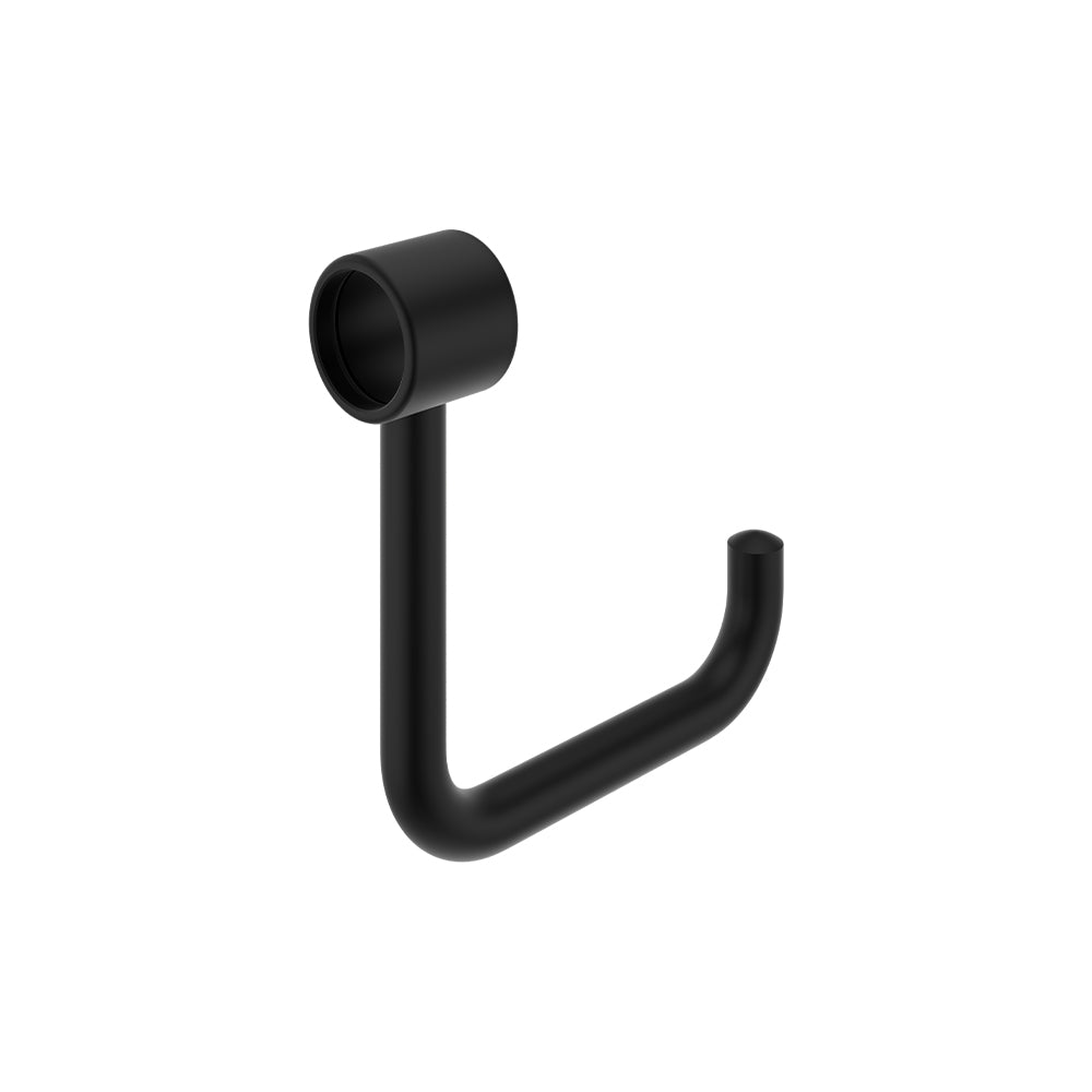 Fienza Care Roll Holder for Grab Rail Polished Matte Black