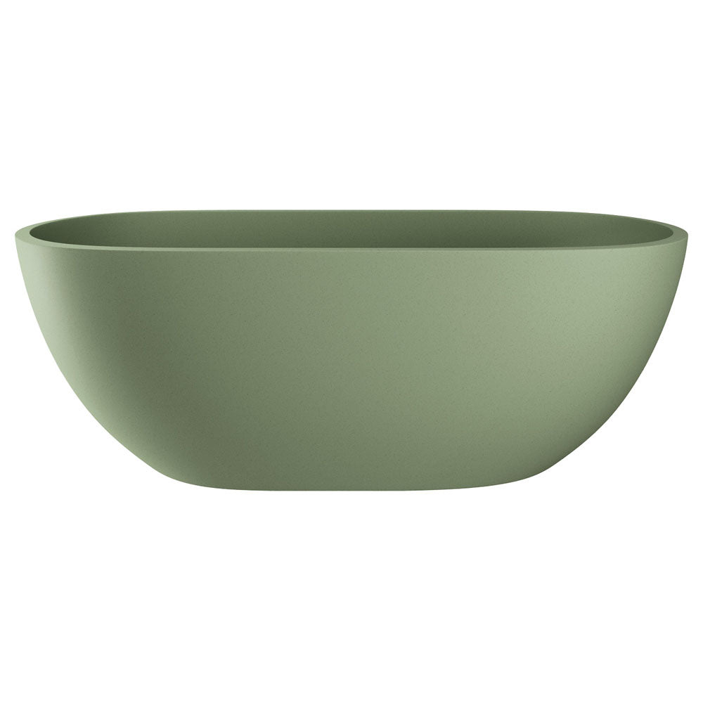 Jada Concrete Bath, Sage